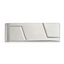 Chisel Stainless Steel Polished Grooved Money Clip