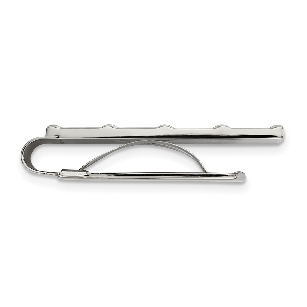 Chisel Stainless Steel Polished and Brushed Money Clip