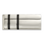 Chisel Stainless Steel Polished Black Carbon Fiber Inlay Money Clip