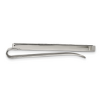 Chisel Stainless Steel Brushed and Polished Black Carbon Fiber Inlay Money Clip