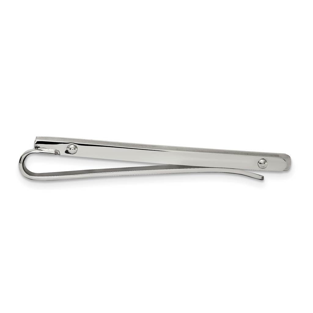 Chisel Stainless Steel Brushed and Polished Money Clip