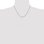 Stainless Steel Antiqued Curb Chain Necklace 2mm