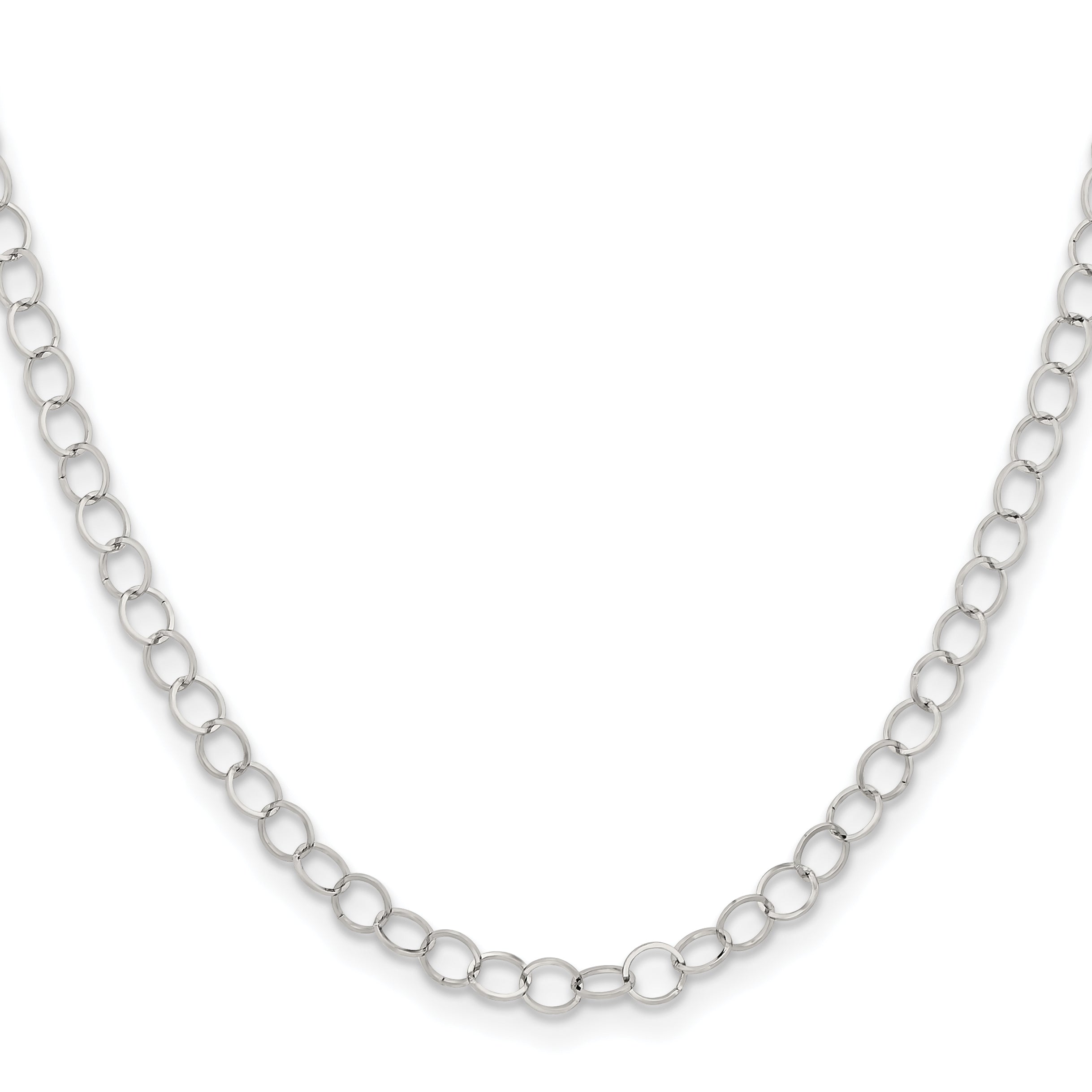 Women's Stainless Steel Link Chain Necklace 5mm
