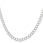 Women's Stainless Steel Link Chain Necklace 6mm