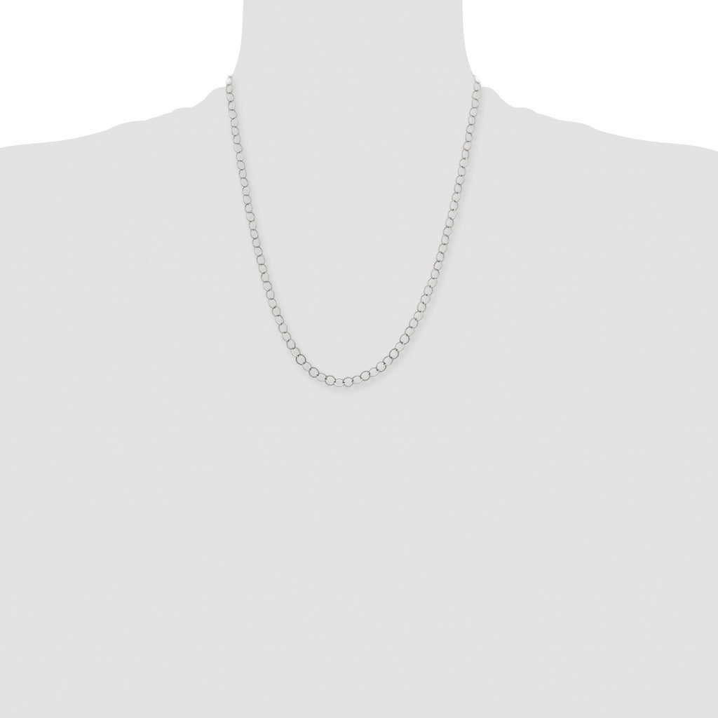 Women's Stainless Steel Link Chain Necklace 6mm