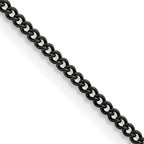 Stainless Steel Curb Chain Necklace 2.25mm