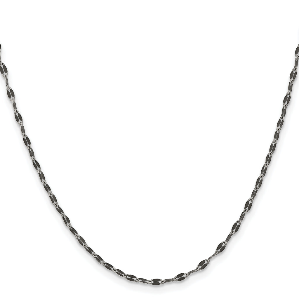 Stainless Steel Anchor Chain Necklace 2.5mm