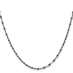 Stainless Steel Anchor Chain Necklace 2.5mm