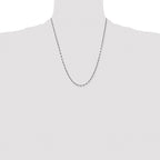Chisel Stainless Steel Oxidized 2.5mm Alternate Anchor Link Chain