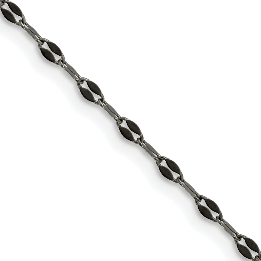 Stainless Steel Anchor Chain Necklace 2.5mm