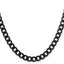 Chisel Stainless Steel Antiqued 6.7mm Curb Chain
