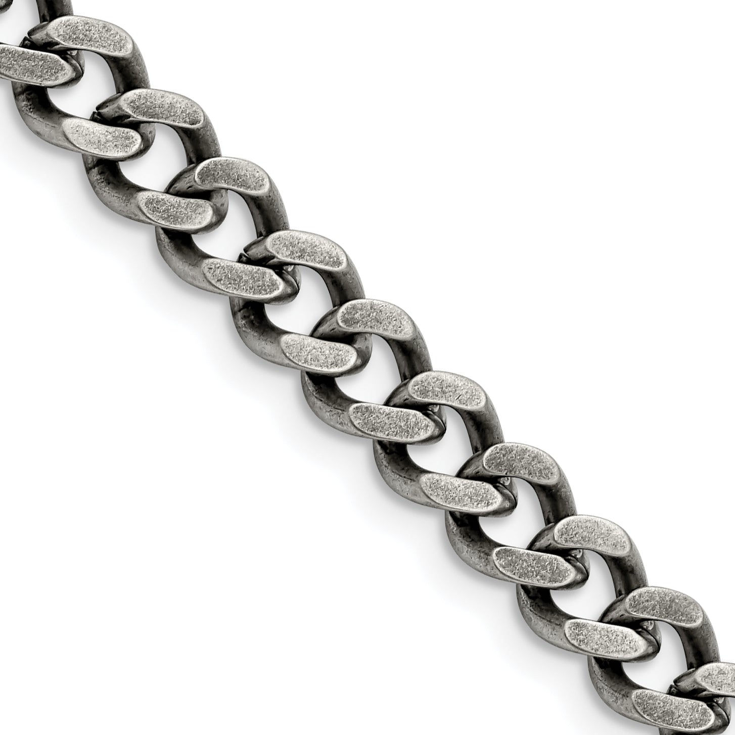 Men's Stainless Steel Curb Chain Necklace 7.5mm Main image