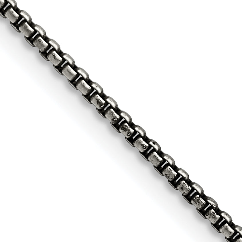 Stainless Steel Box Chain Necklace 2.25mm Main image