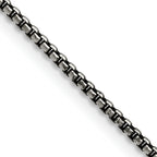 Stainless Steel Box Chain Necklace 2.25mm