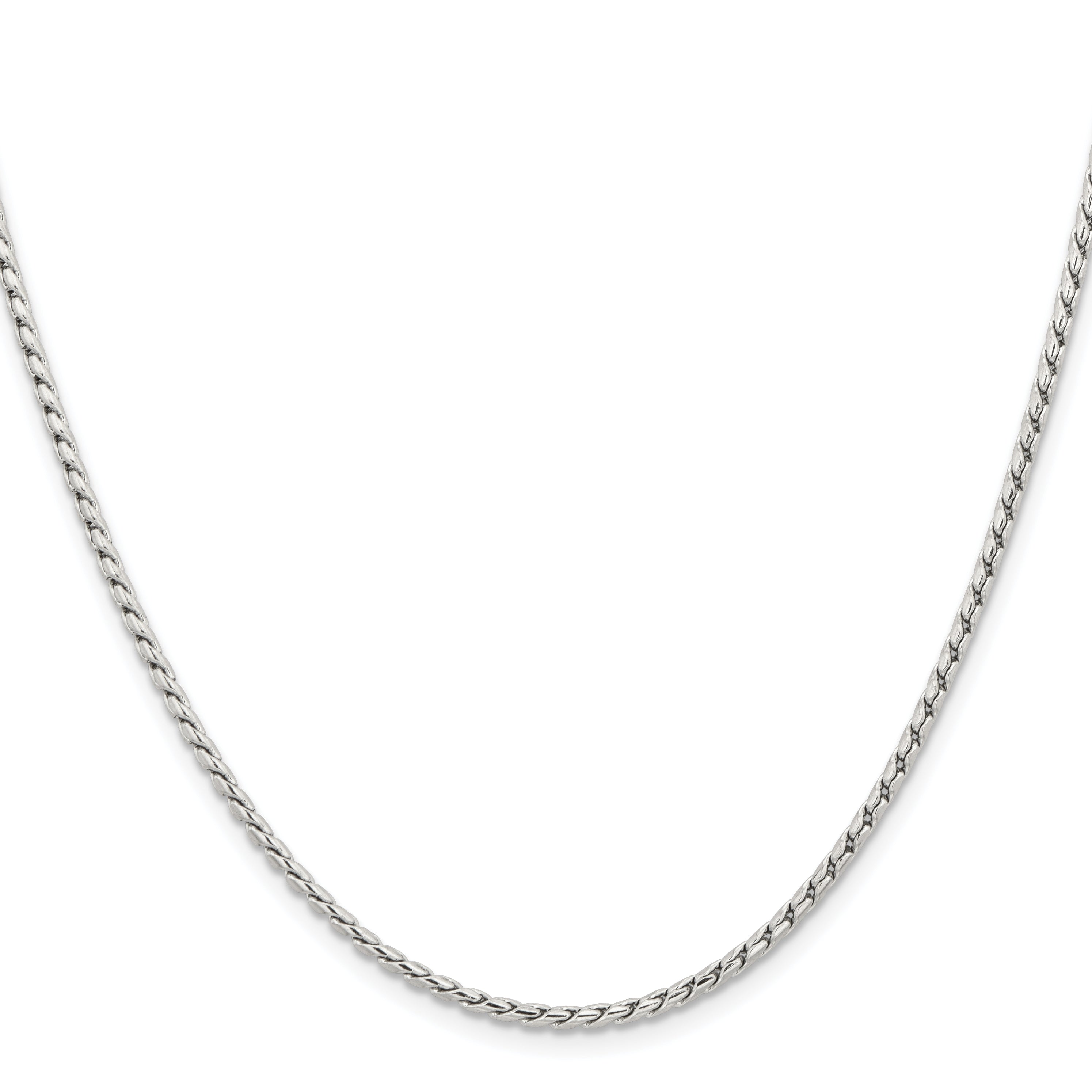 Stainless Steel Wheat Chain Necklace 2.5mm Secondary image
