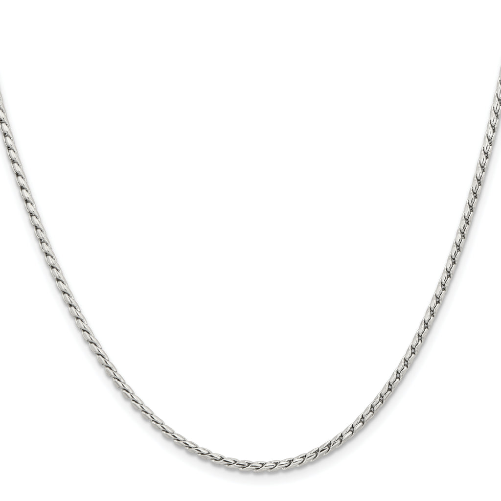 Stainless Steel Wheat Chain Necklace 2.5mm