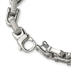 Chisel Stainless Steel Brushed and Polished 24 inch Necklace