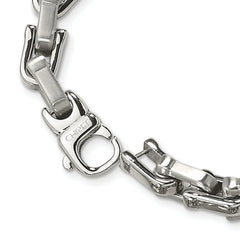 Chisel Stainless Steel Brushed and Polished 24 inch Necklace