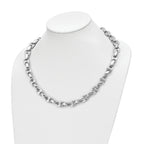 Chisel Stainless Steel Brushed and Polished 20 inch Necklace