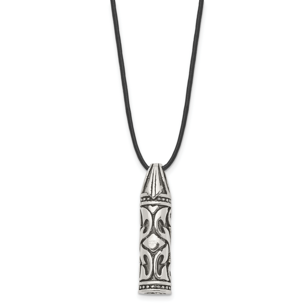 Stainless Steel Ion-Plated Cord Chain Necklace 1.5mm