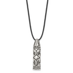 Stainless Steel Ion-Plated Cord Chain Necklace 1.5mm