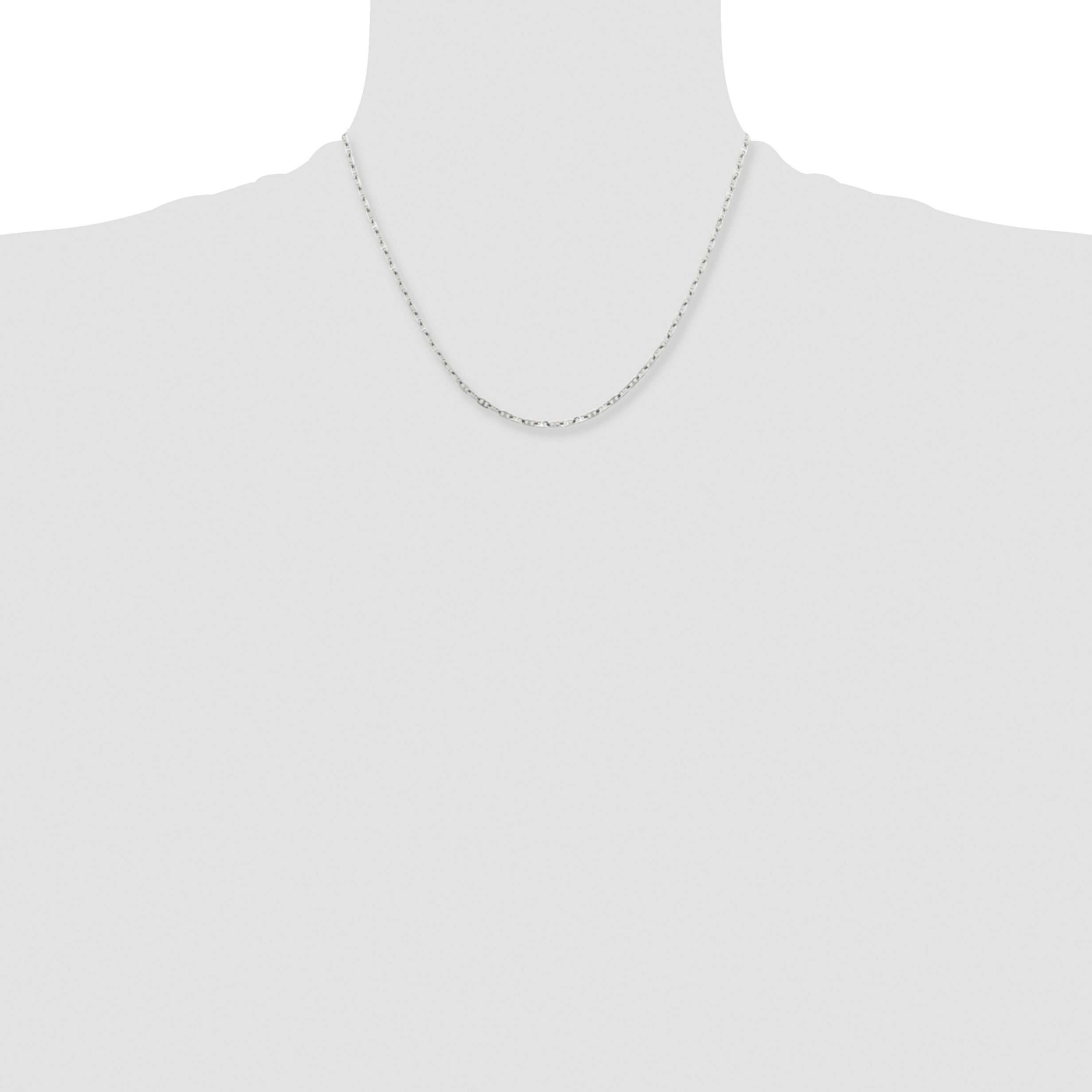 Chisel Stainless Steel Polished 2.75mm 18 inch Anchor Chain