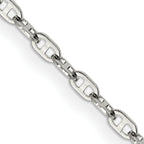 Stainless Steel Anchor Chain Necklace 2.75mm