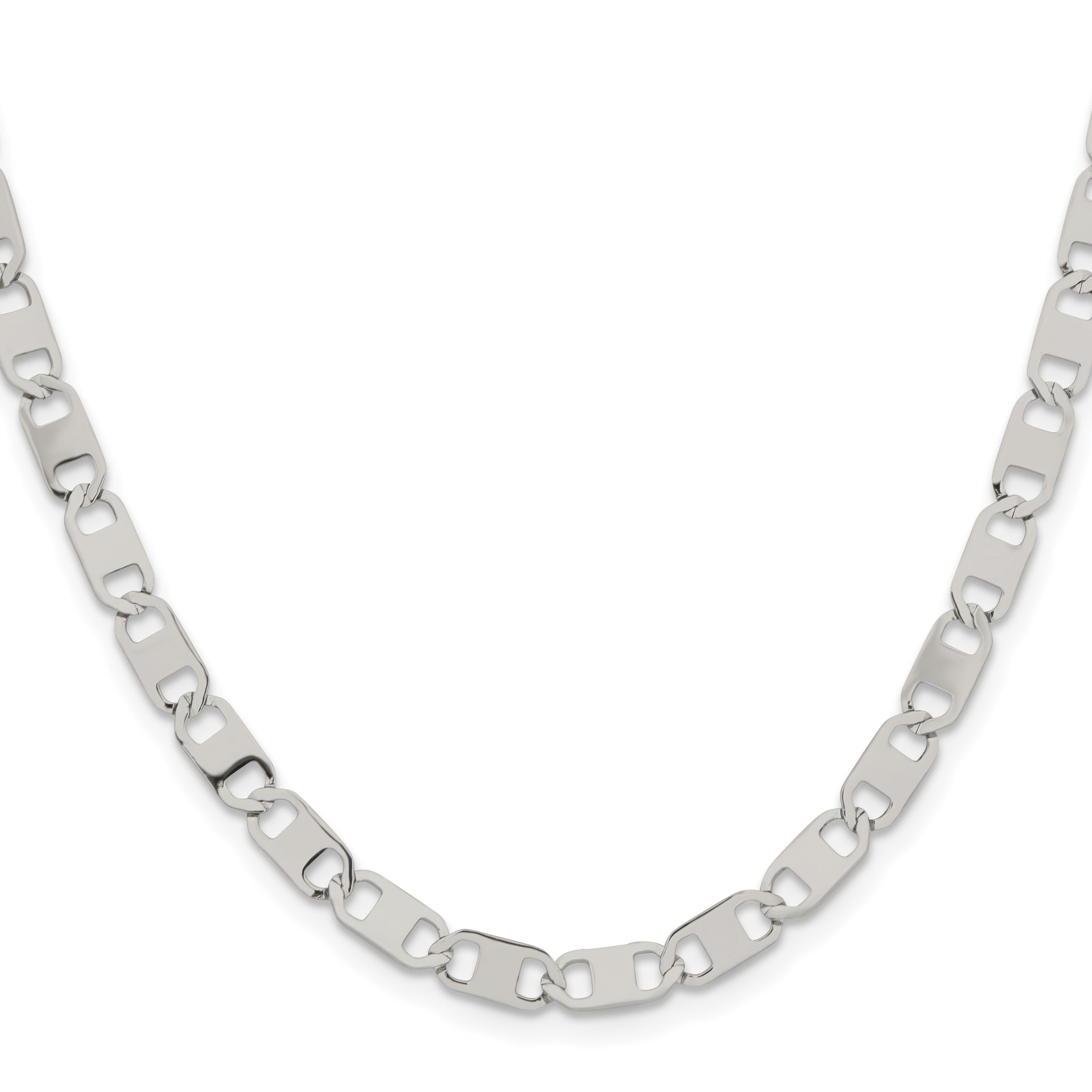 Stainless Steel Anchor Chain Necklace 5mm Secondary image