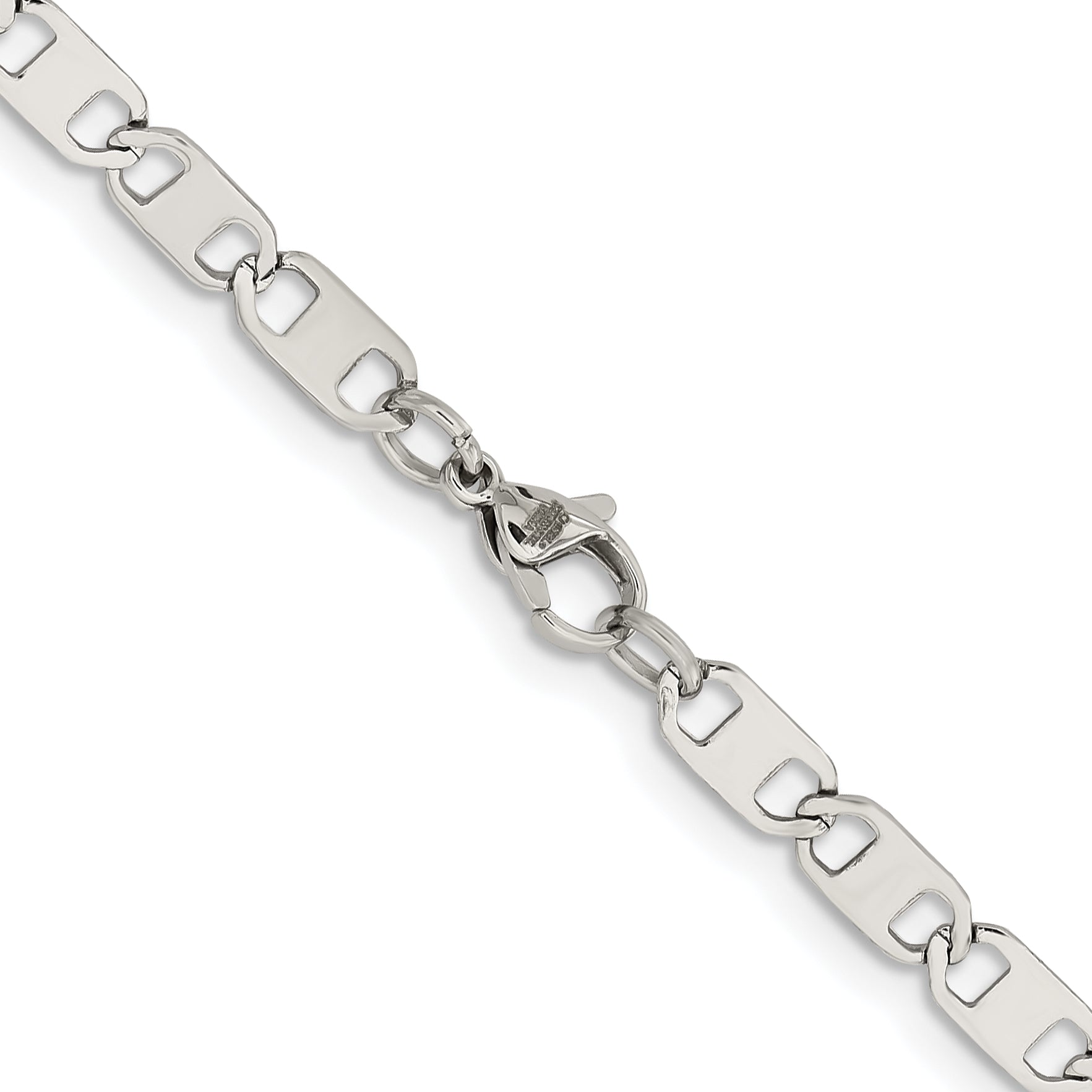 Stainless Steel Anchor Chain Necklace 5mm