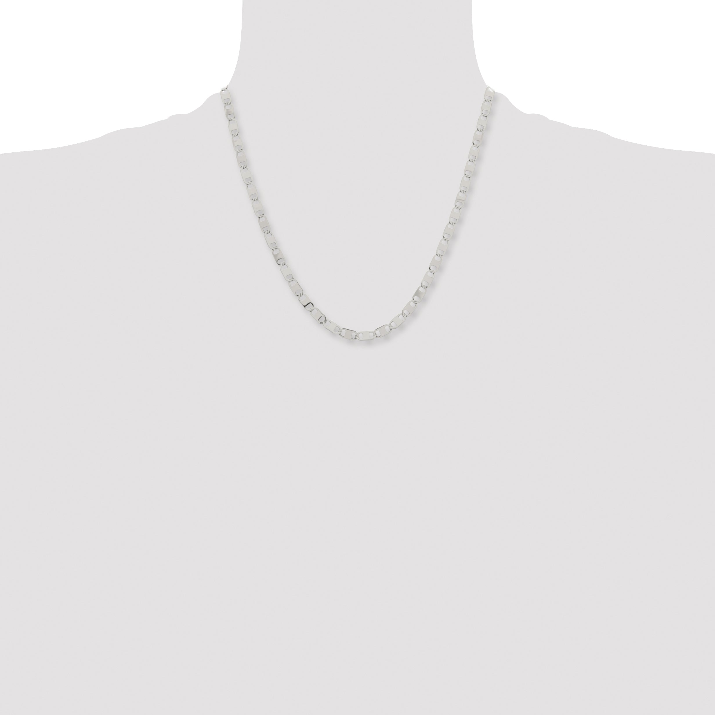 Chisel Stainless Steel Polished 5mm 20 inch Anchor Chain