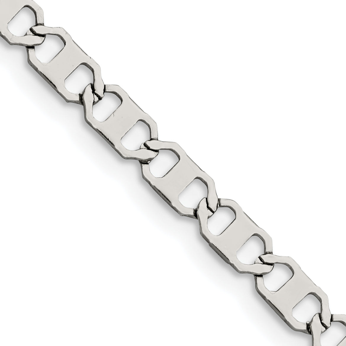 Chisel Stainless Steel Polished 5mm 22 inch Anchor Chain