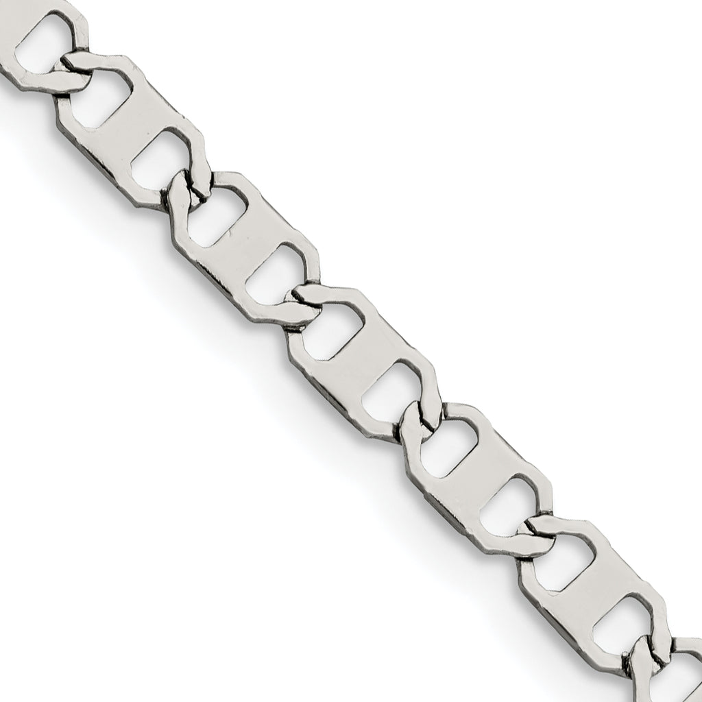 Chisel Stainless Steel Polished 5mm Anchor Chain
