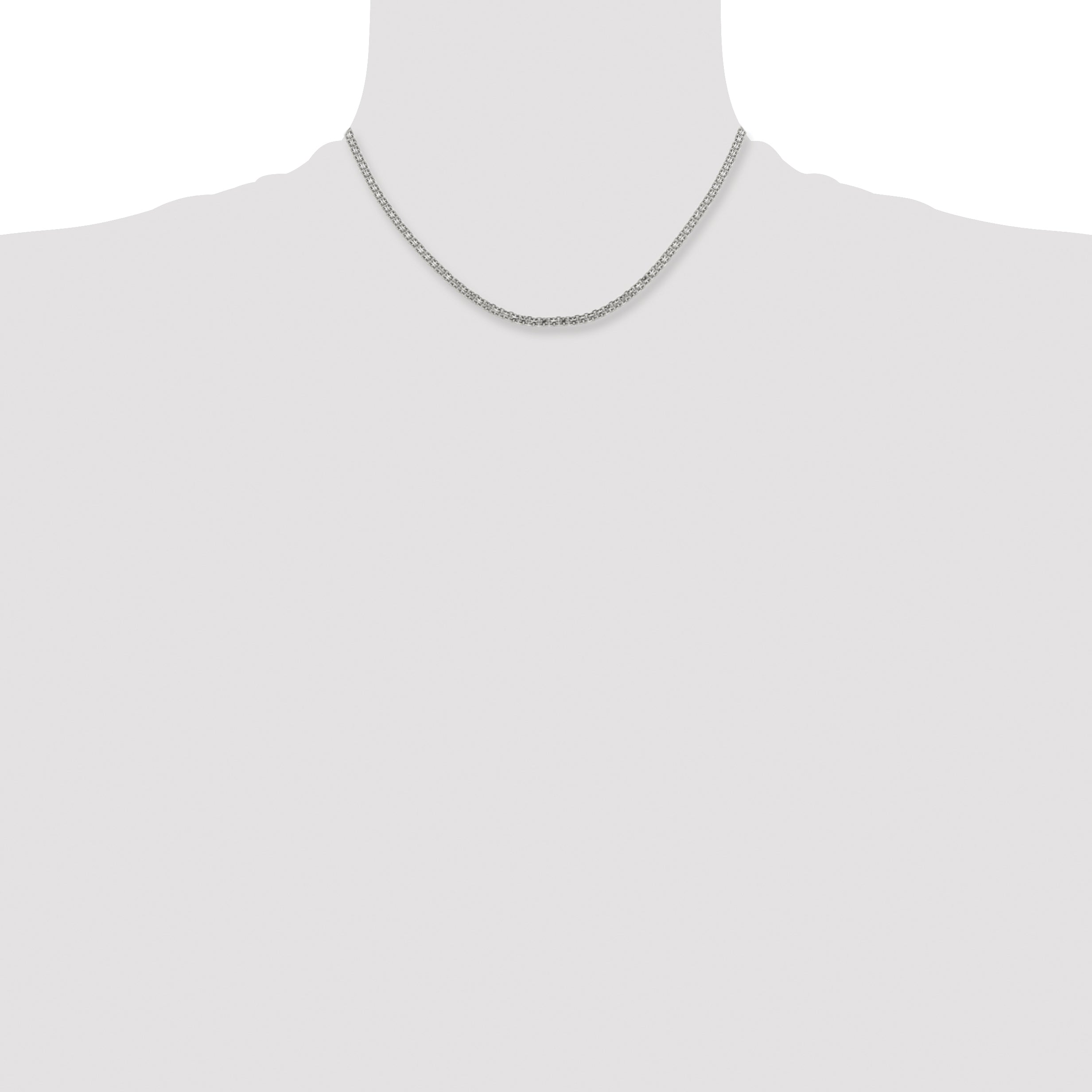 Stainless Steel Bismark Chain Necklace 3.1mm