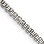 Stainless Steel Bismark Chain Necklace 3.1mm