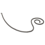 Chisel Stainless Steel Antiqued and Polished 3.9mm Rounded Box Chain