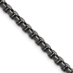 Men's Stainless Steel Box Chain Necklace 3.9mm