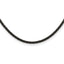 Chisel 4mm Genuine Leather Weave Necklace