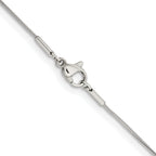 Chisel Stainless Steel Polished .90mm Snake Chain