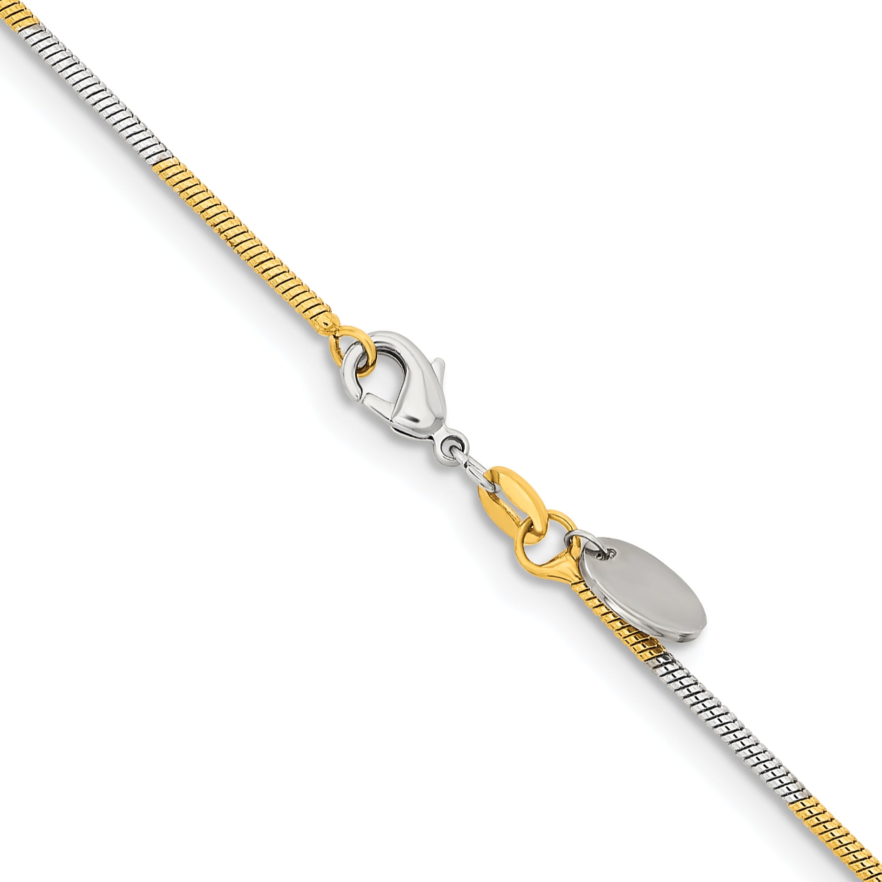 Brass Snake Chain Necklace 1mm