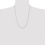 Chisel Two-tone Brass 1.00mm Snake Chain