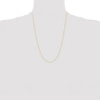 Chisel Gold-tone Brass 1.50mm Plated Ball Chain