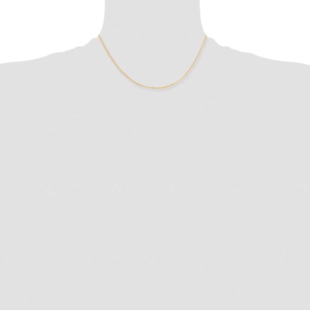 Brass Rolo Chain Necklace 1.7mm