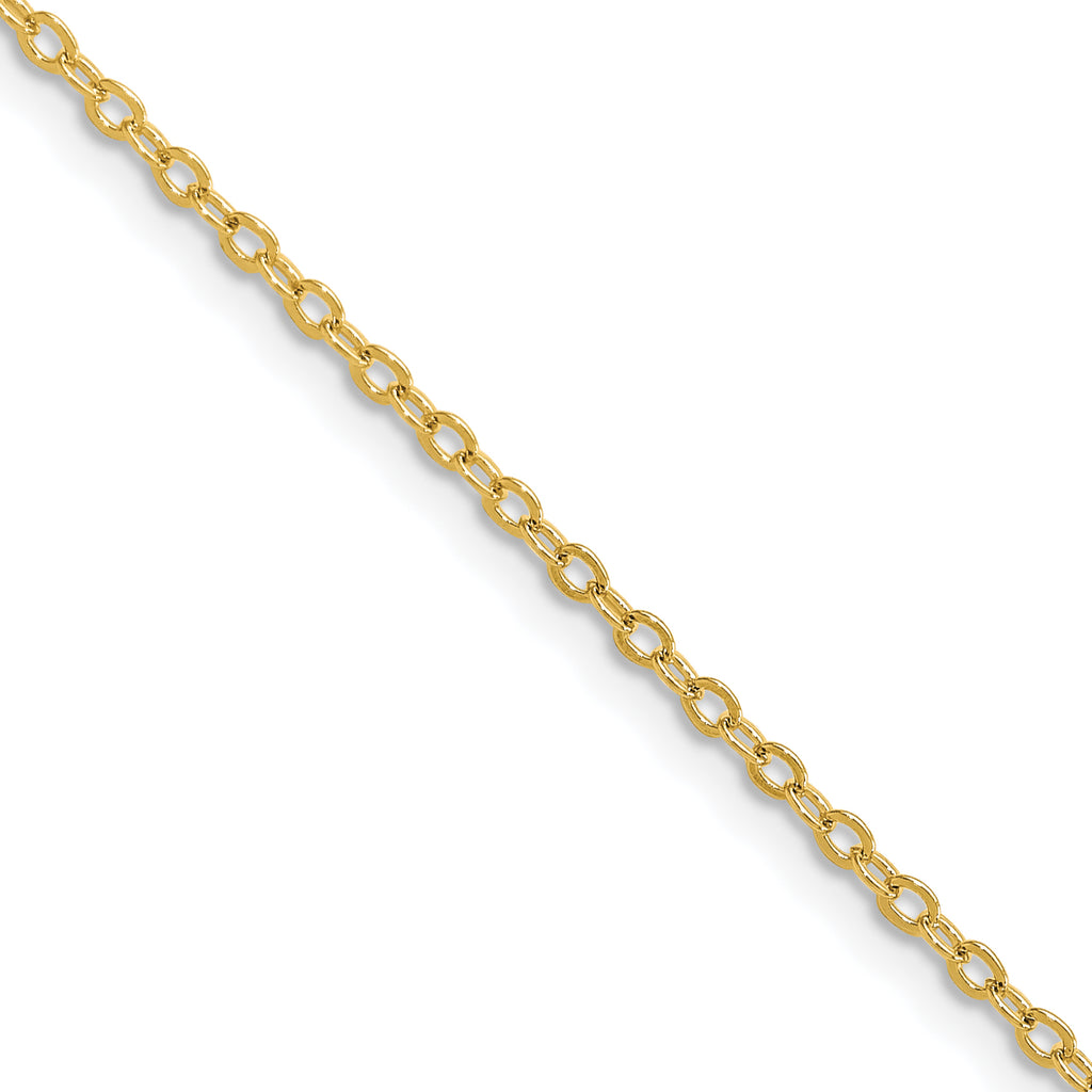Brass Rolo Chain Necklace 1.7mm