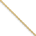 Brass Rolo Chain Necklace 1.7mm