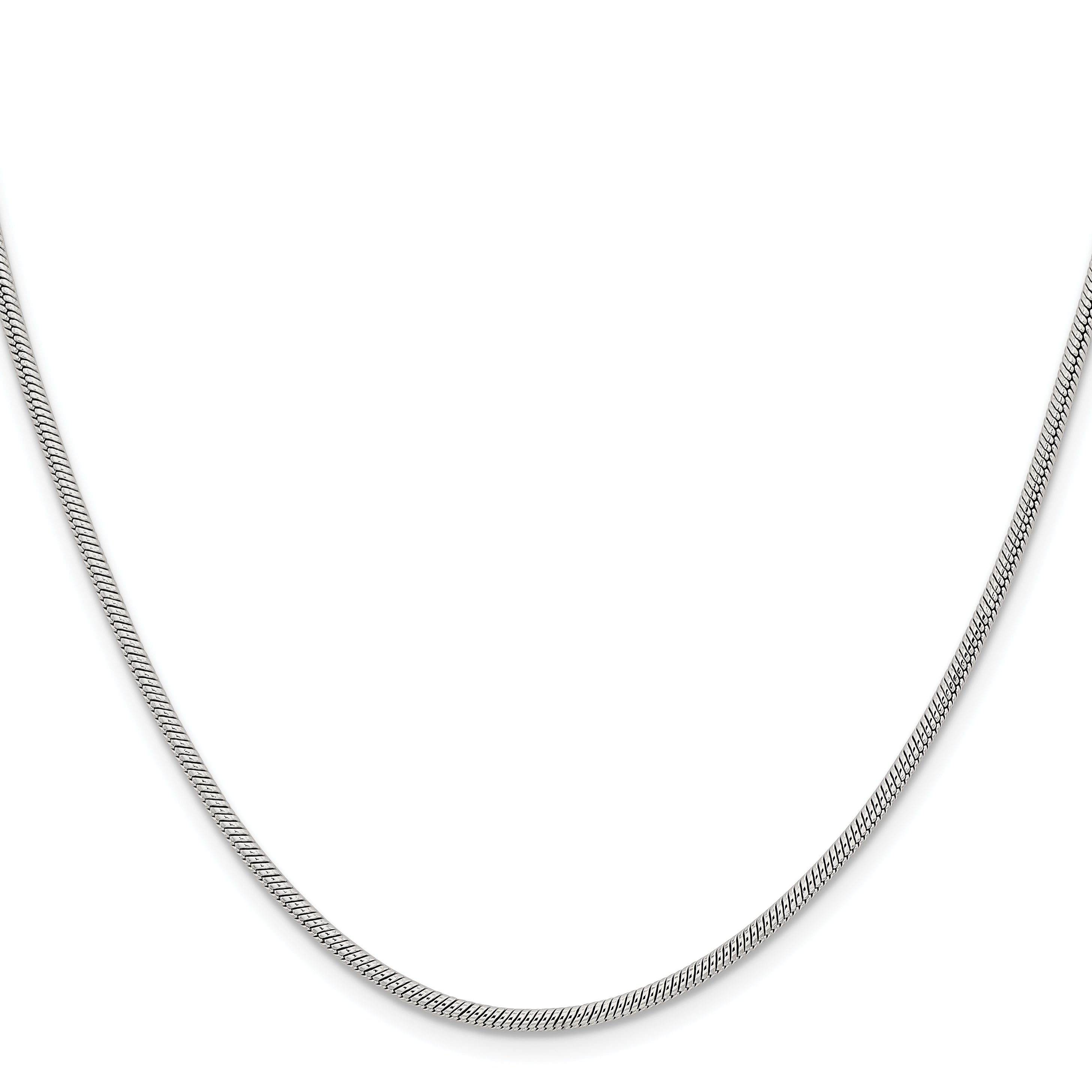Stainless Steel Snake Chain Necklace 2mm