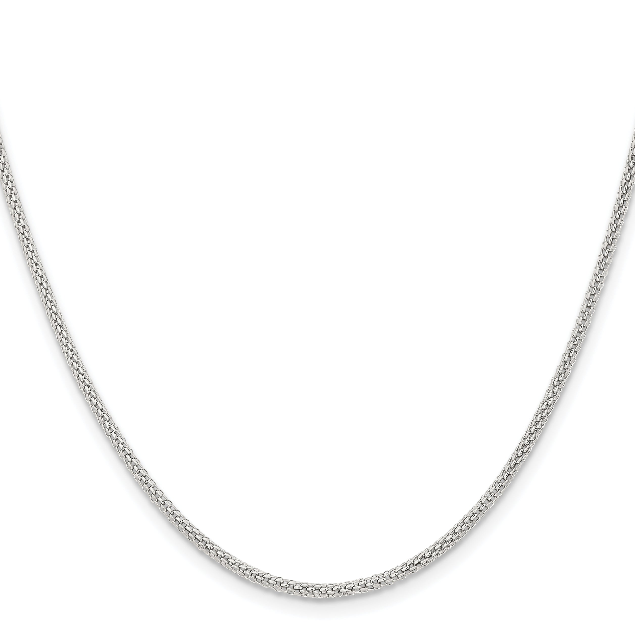 Chisel Stainless Steel Polished 2mm Bismark Chain