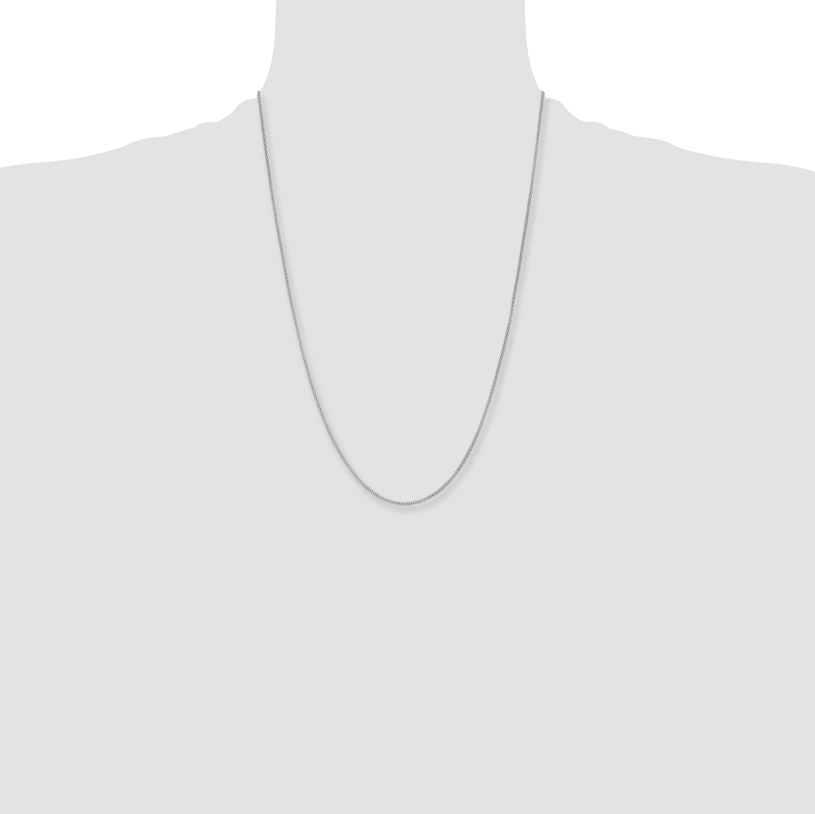 Chisel Stainless Steel Polished 2mm Bismark Chain