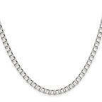 Chisel Stainless Steel Polished 4mm Box Chain