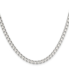 Chisel Stainless Steel Polished 4mm 22 inch Box Chain