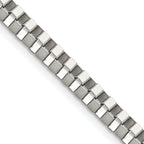 Chisel Stainless Steel Polished 4mm Box Chain